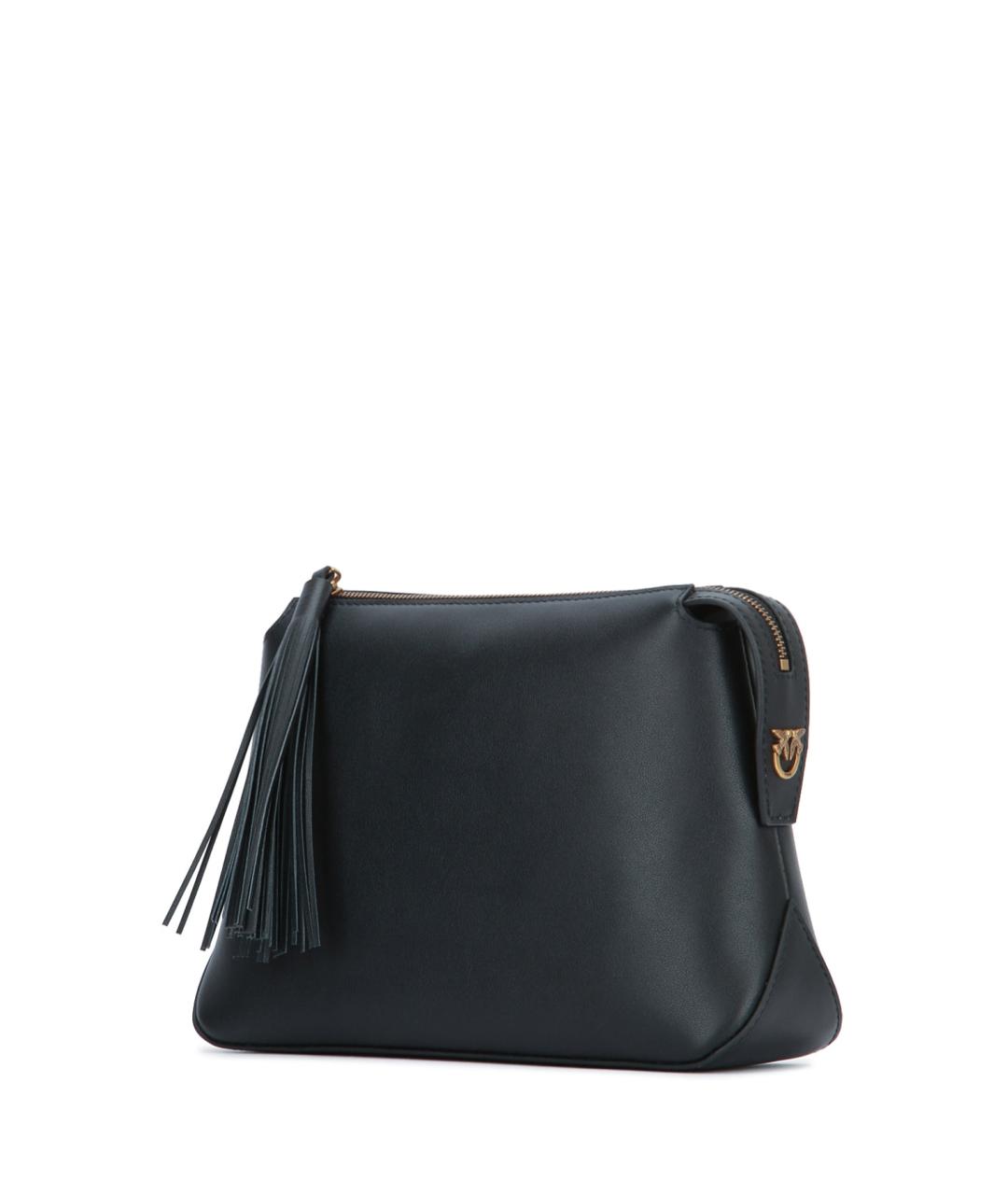 PINKO Черная кожаная косметичка, фото 2