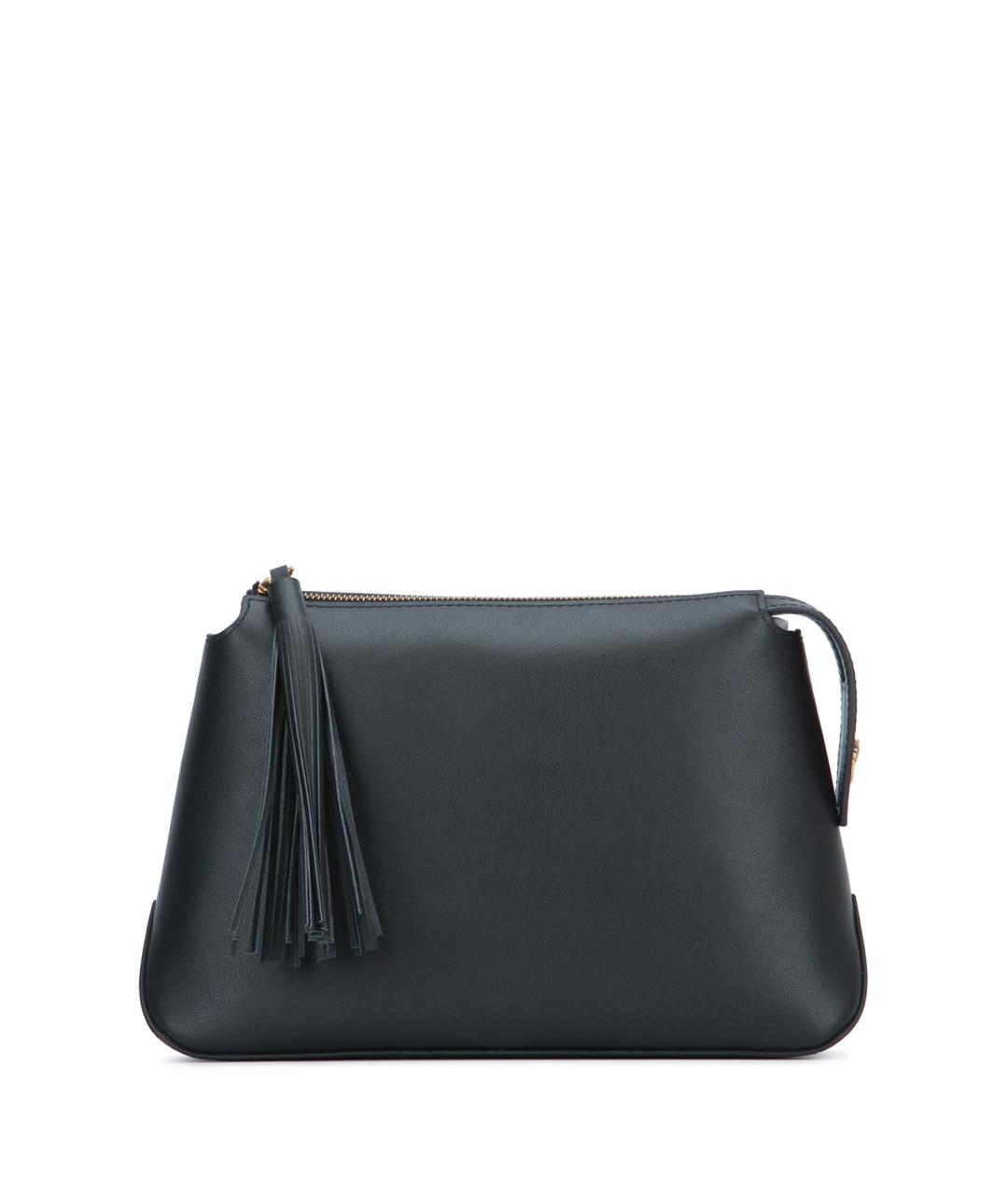 PINKO Черная кожаная косметичка, фото 1