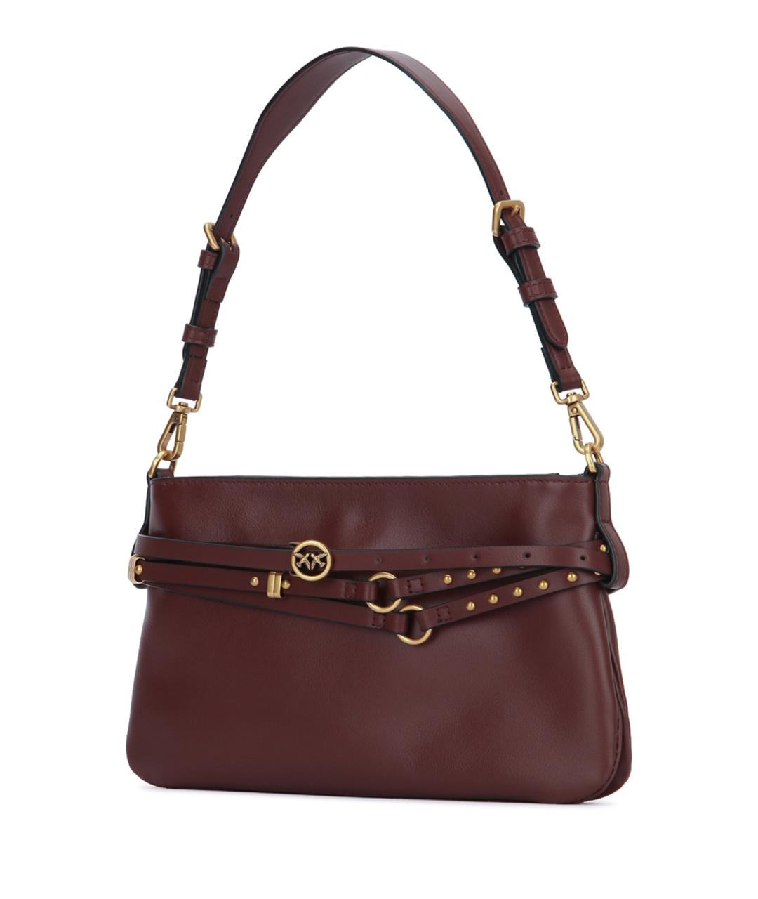 PINKO Мульти кожаная сумка через плечо, фото 2