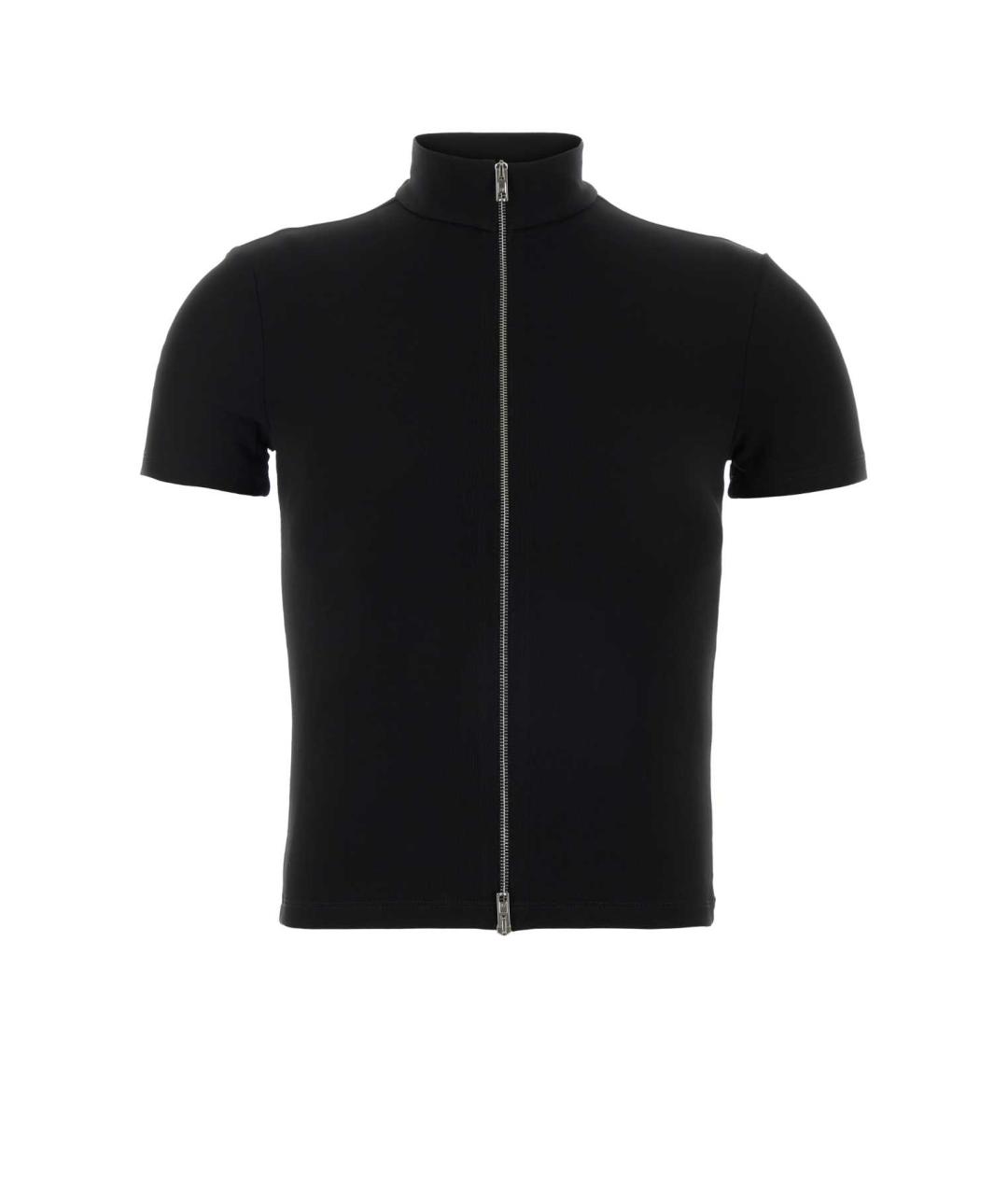 ALEXANDER WANG Черная вискозная футболка, фото 1