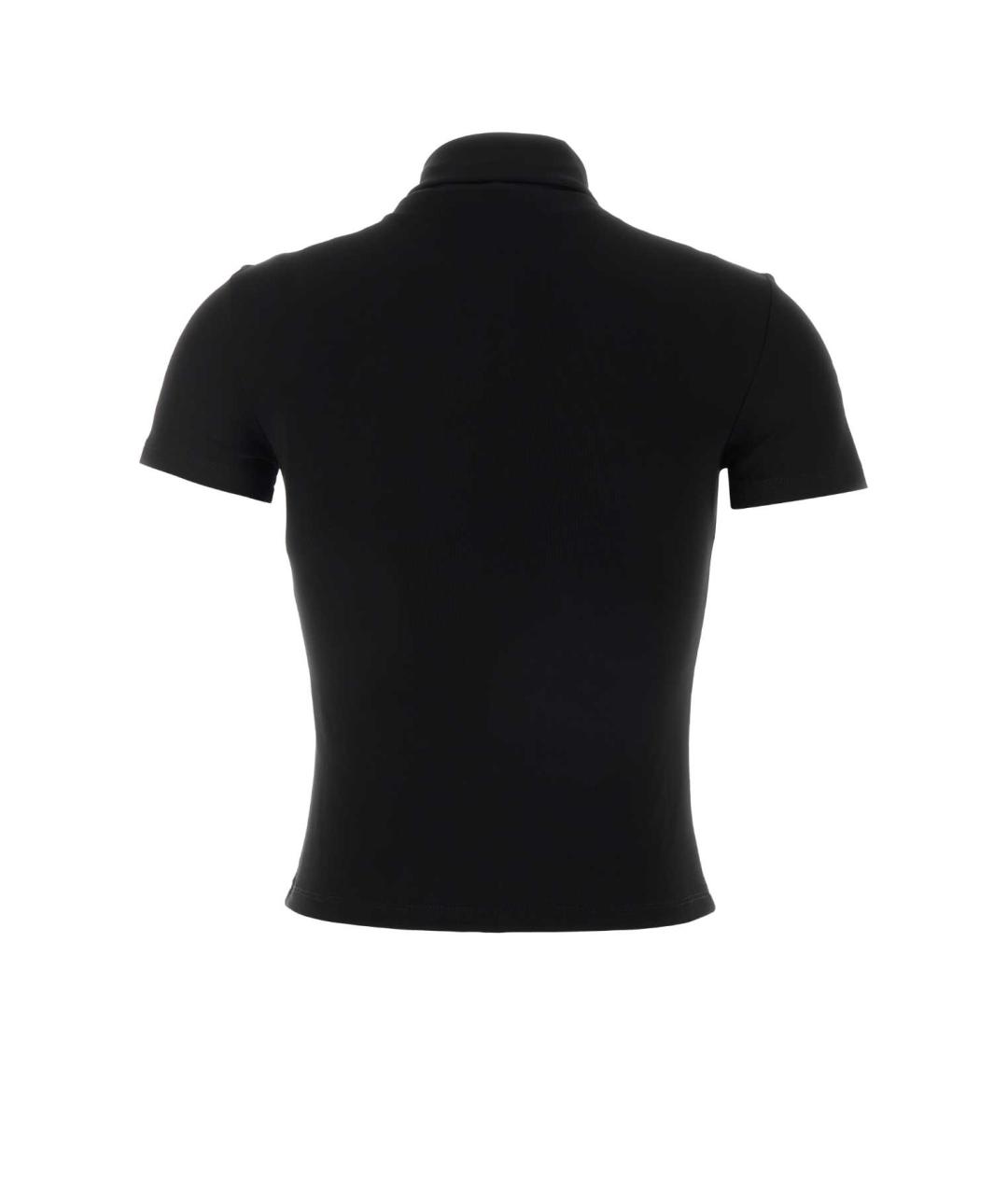 ALEXANDER WANG Черная вискозная футболка, фото 2