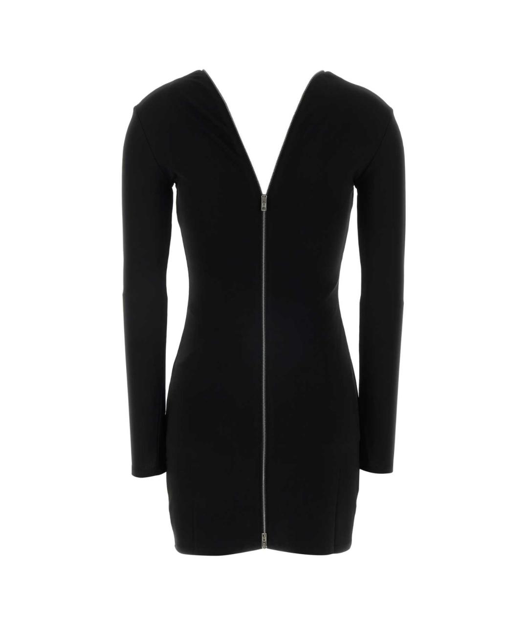 ALEXANDER WANG Черное вискозное вечернее платье, фото 2