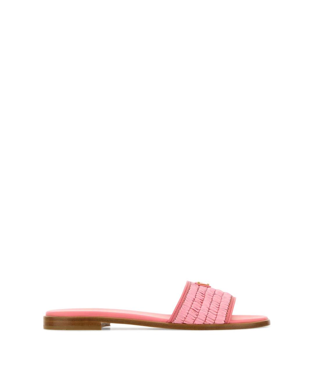 PRADA Розовые шлепанцы, фото 1