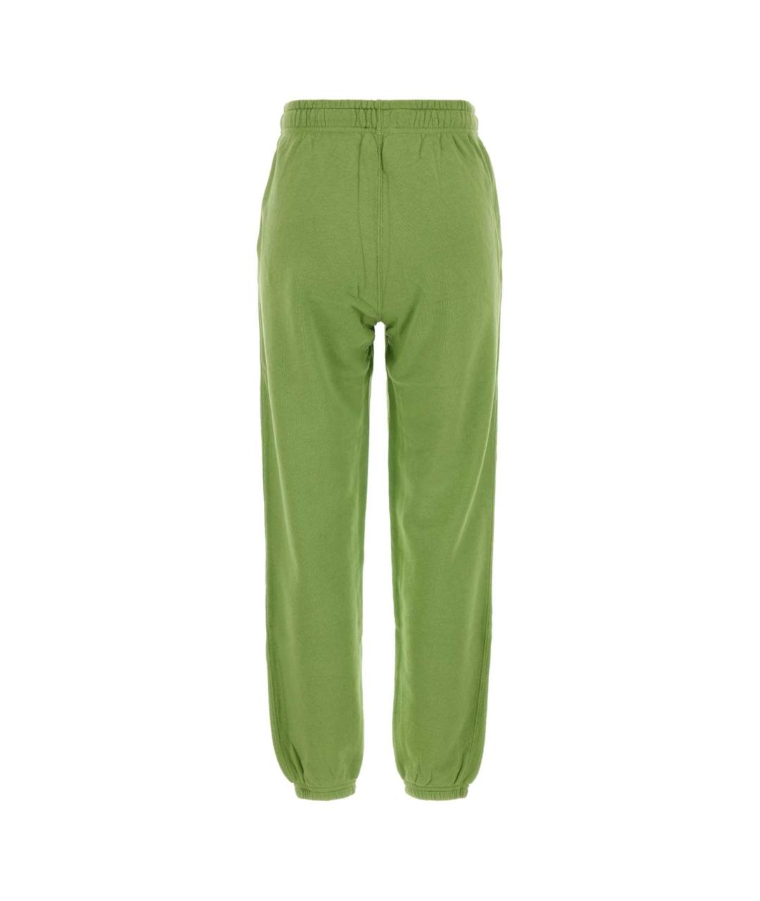 POLO RALPH LAUREN Зеленые хлопковые прямые брюки, фото 2