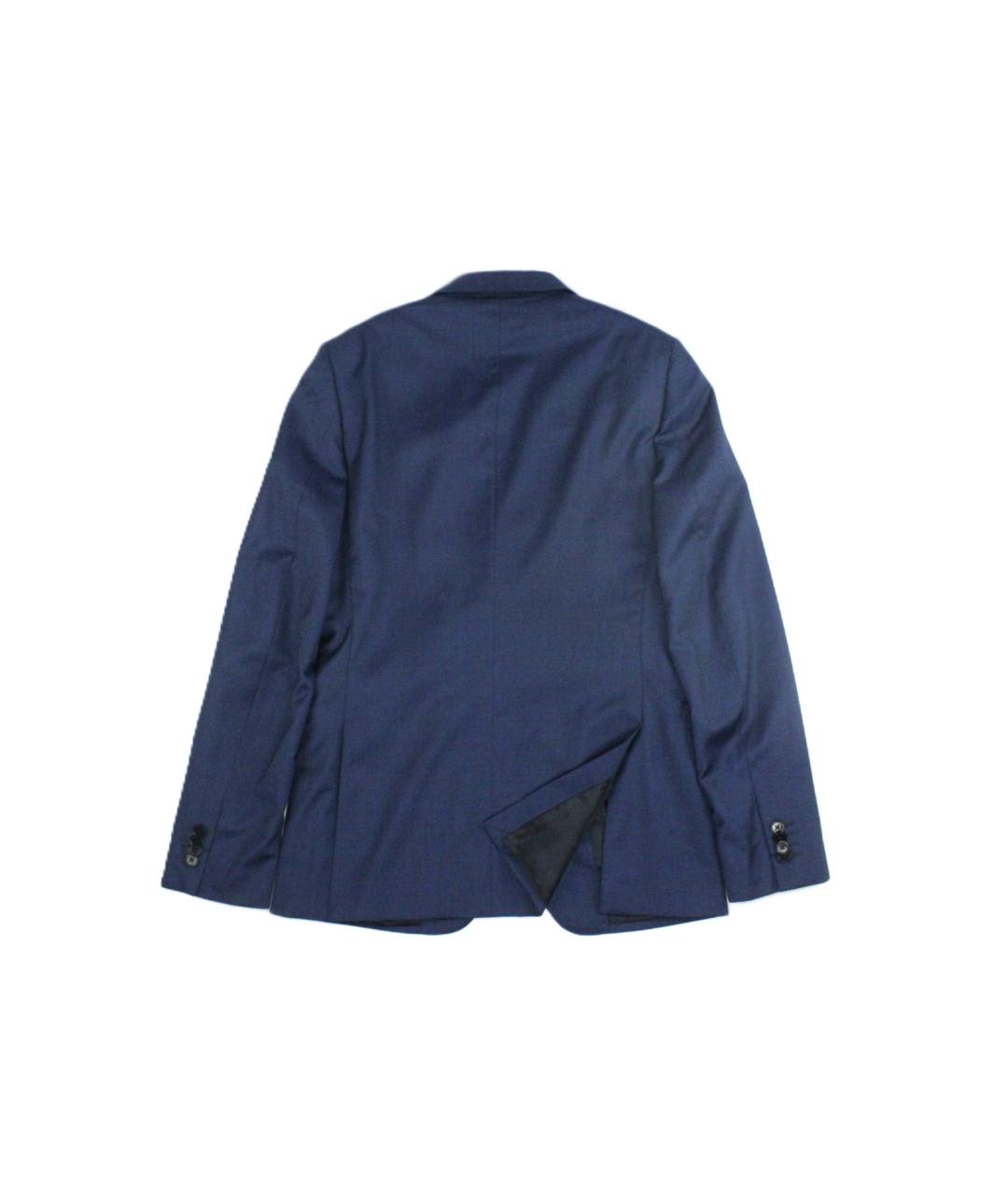 ZEGNA Синий шерстяной пиджак, фото 2