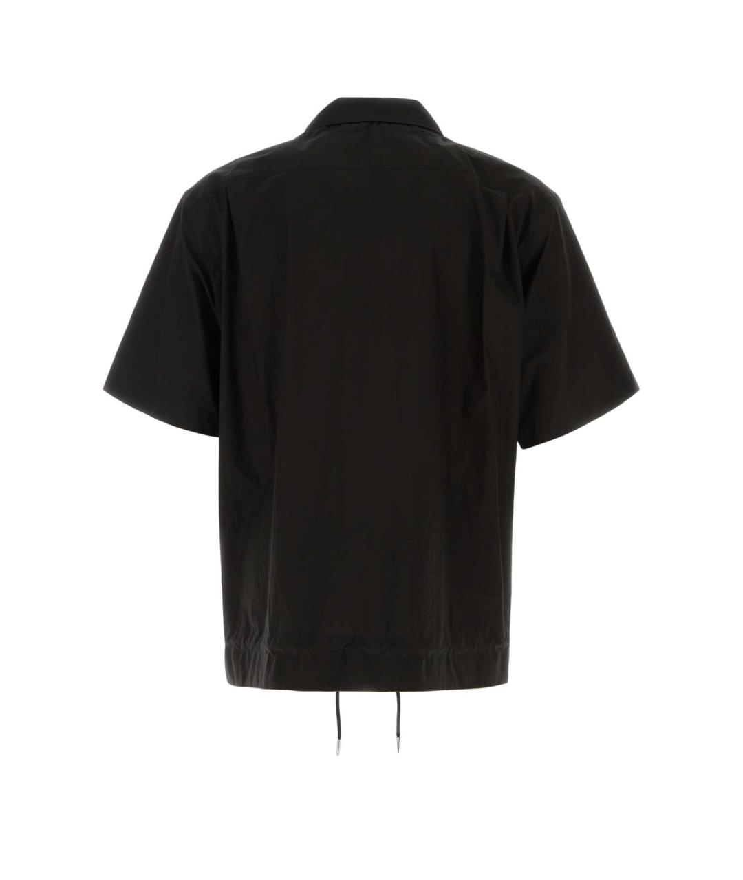 SACAI Черная хлопковая кэжуал рубашка, фото 2