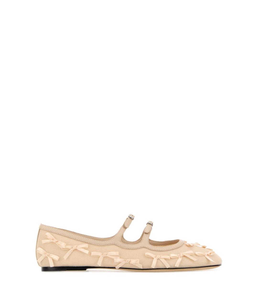 MARC JACOBS Розовые кожаные балетки, фото 1