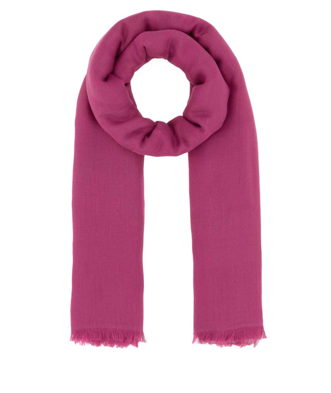 MAX MARA Фуксия шарф, фото 1