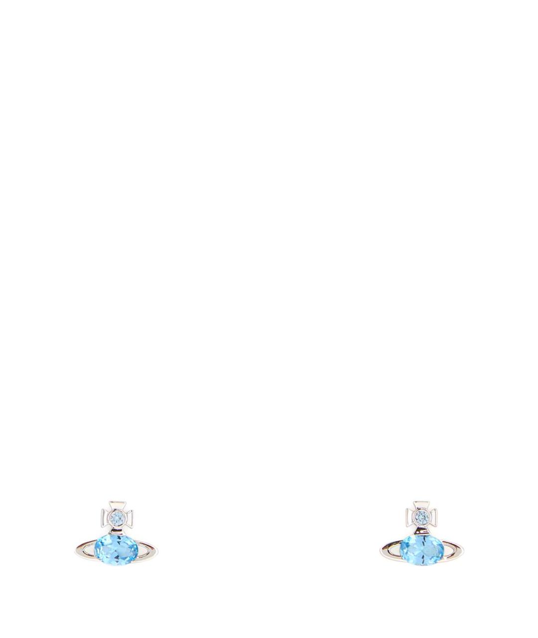 VIVIENNE WESTWOOD Синие серьги, фото 1