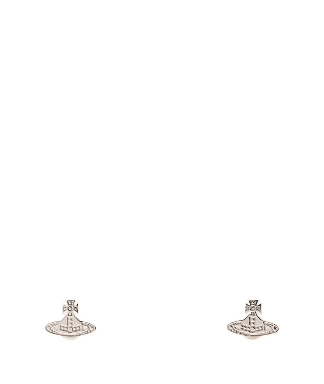 VIVIENNE WESTWOOD Серебряные металлические серьги, фото 1