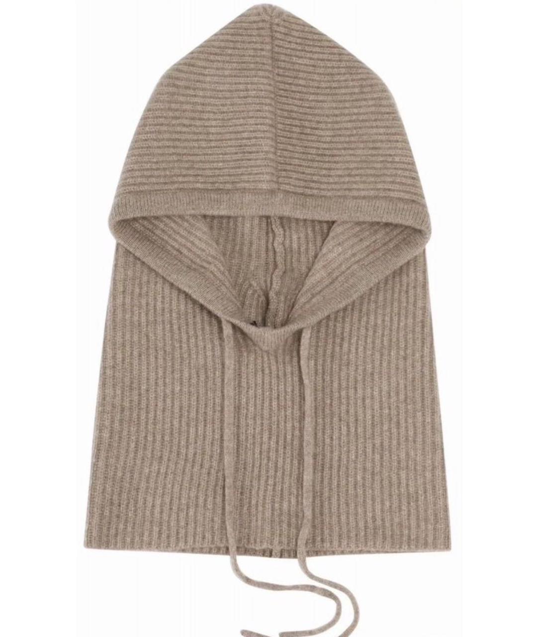 12 STOREEZ Бежевая кашемировая шапка, фото 5