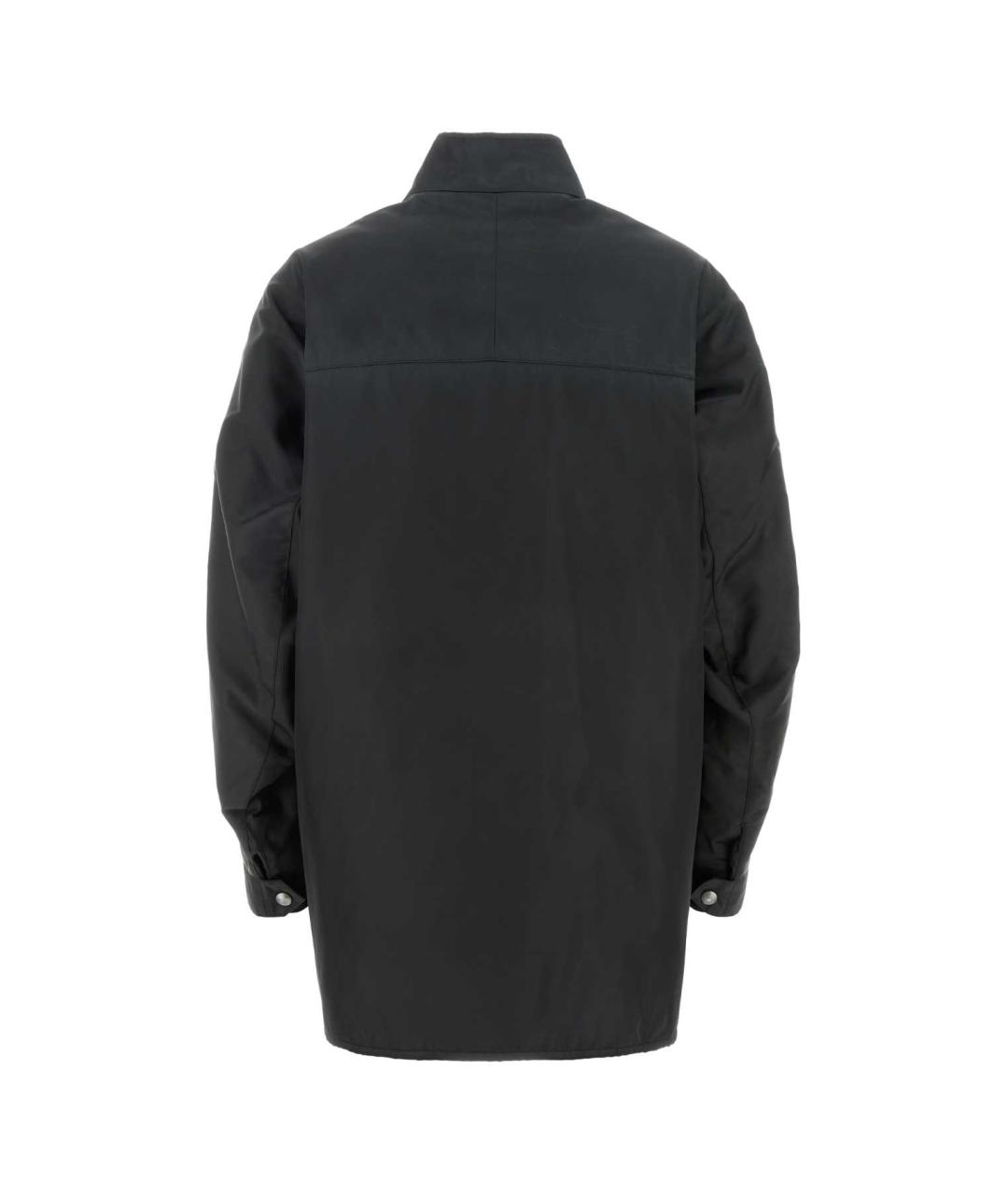 PRADA Антрацитовая полиэстеровая парка, фото 2