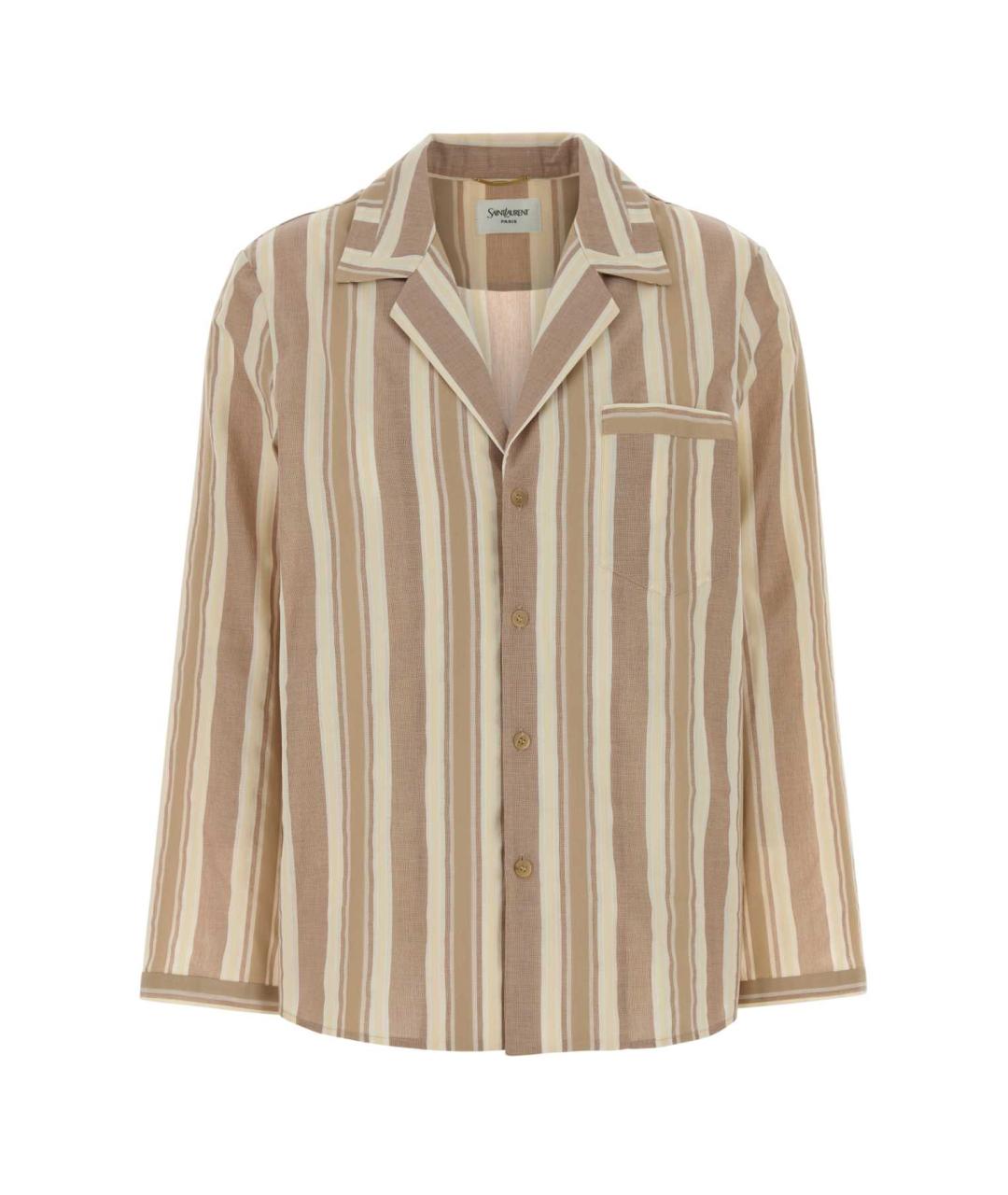 SAINT LAURENT Мульти хлопковая рубашка, фото 1