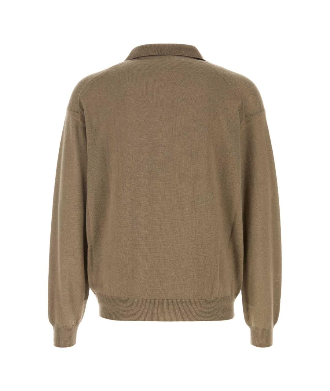 AURALEE Бежевый кашемировый джемпер / свитер, фото 2