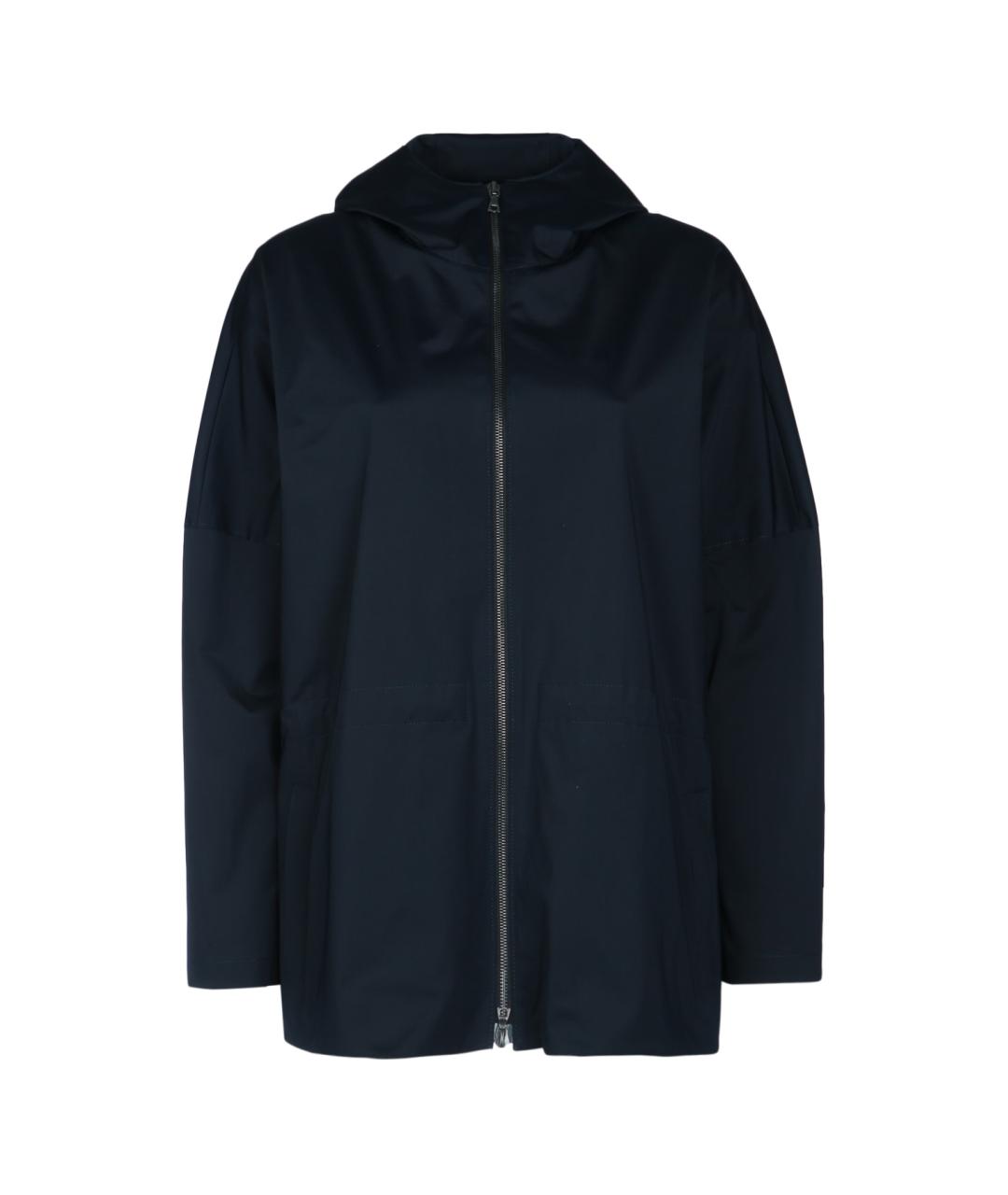 HARRIS WHARF LONDON Синяя полиэстеровая куртка, фото 2