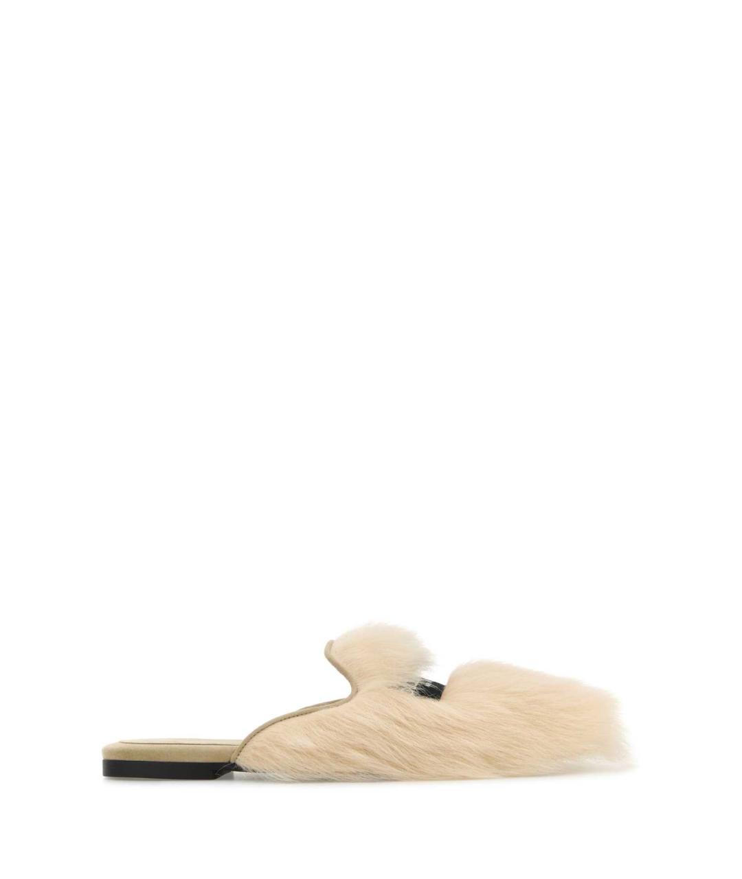 DOLCE&GABBANA Бежевые сабо, фото 1