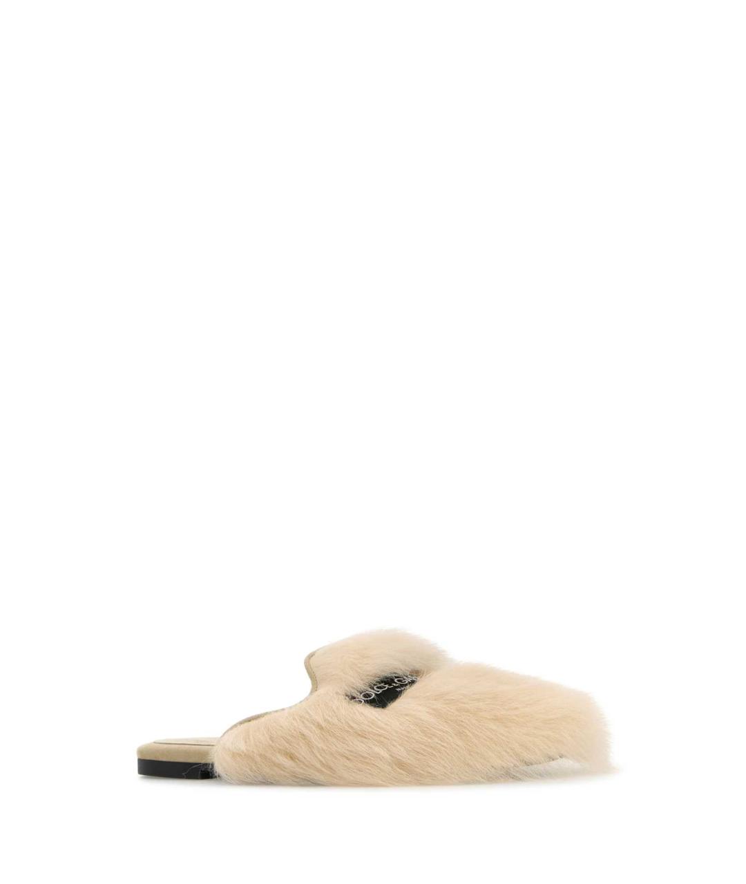 DOLCE&GABBANA Бежевые сабо, фото 2