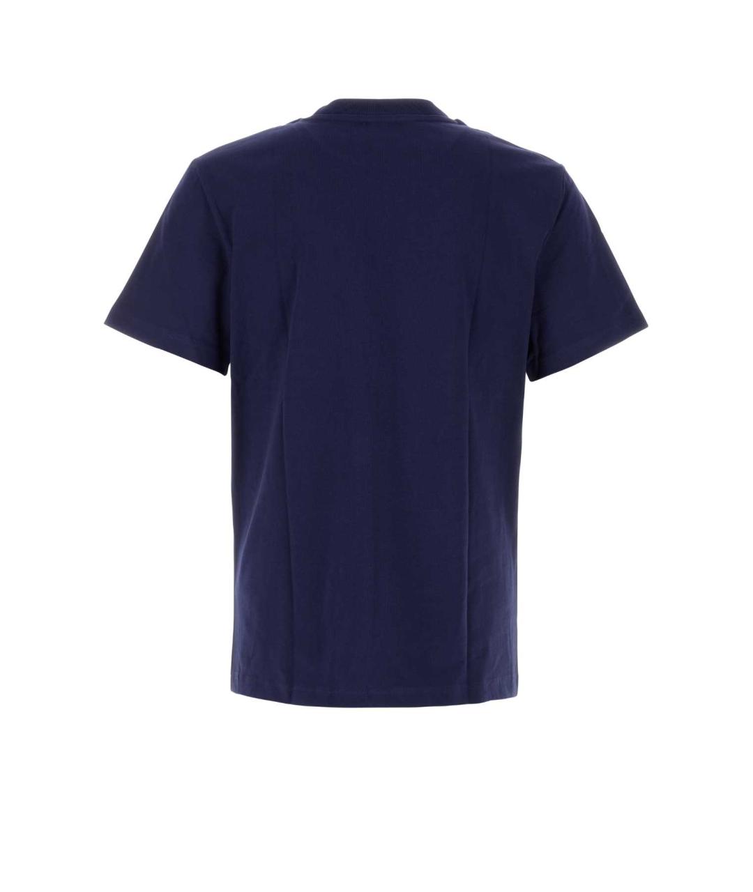 A.P.C. Синяя хлопковая футболка, фото 2