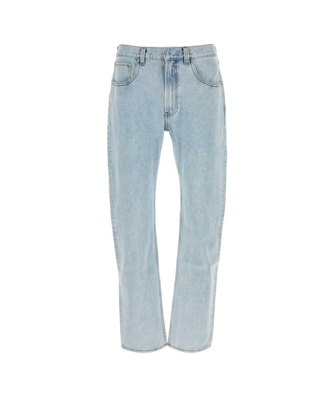 entire studios Голубые хлопковые прямые джинсы, фото 3