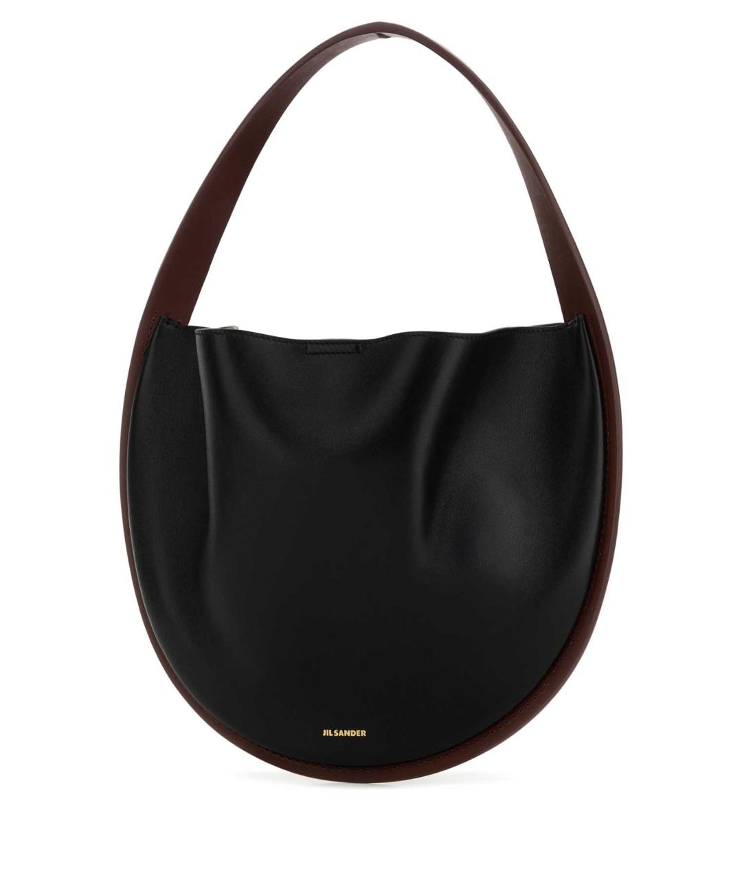 JIL SANDER Черная сумка с короткими ручками, фото 2