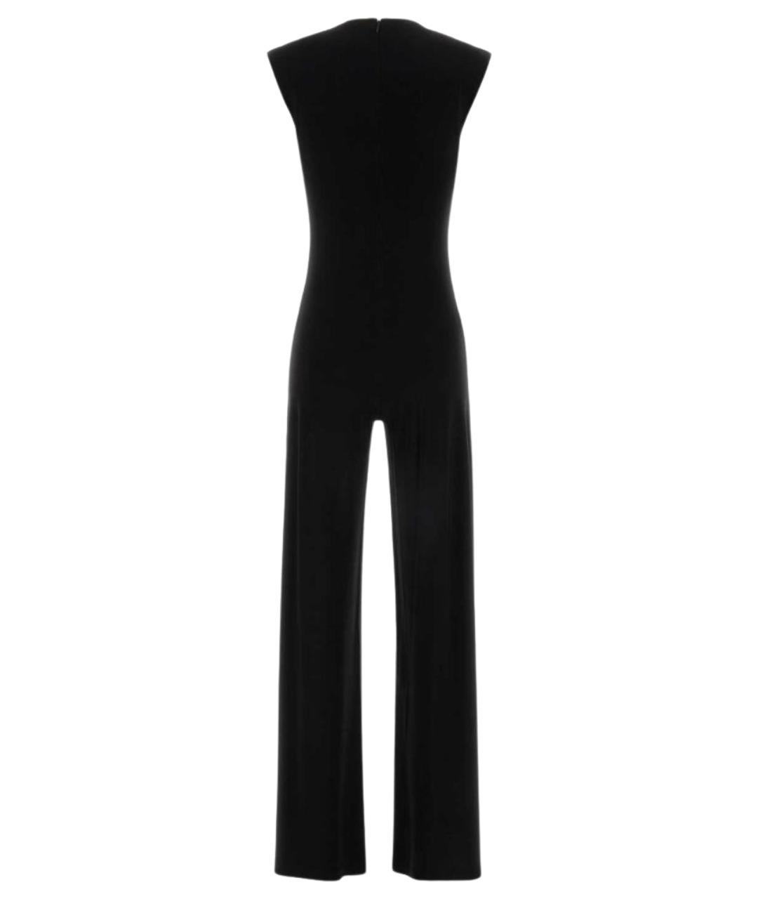 NORMA KAMALI Черный полиэстеровый комбинезон, фото 2