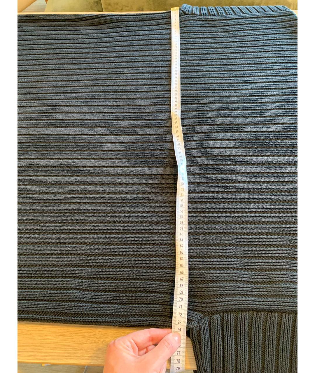 BALENCIAGA Черный хлопковый джемпер / свитер, фото 8