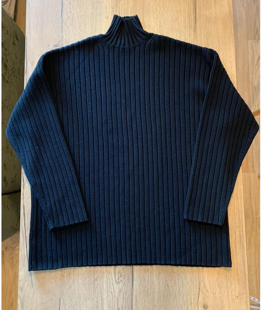 BALENCIAGA Черный хлопковый джемпер / свитер, фото 9