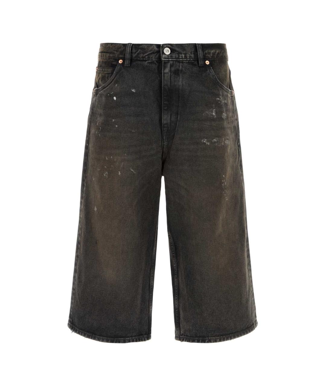 OUR LEGACY Черные хлопковые прямые джинсы, фото 1