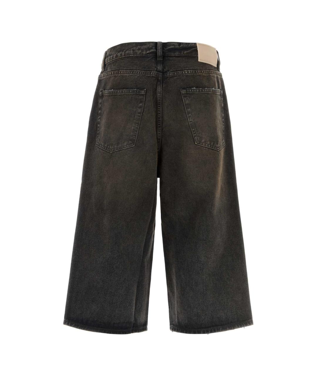 OUR LEGACY Черные хлопковые прямые джинсы, фото 2