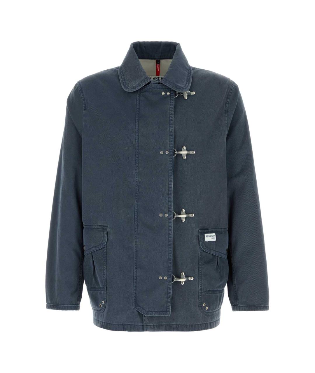 FAY Синяя хлопковая куртка, фото 1