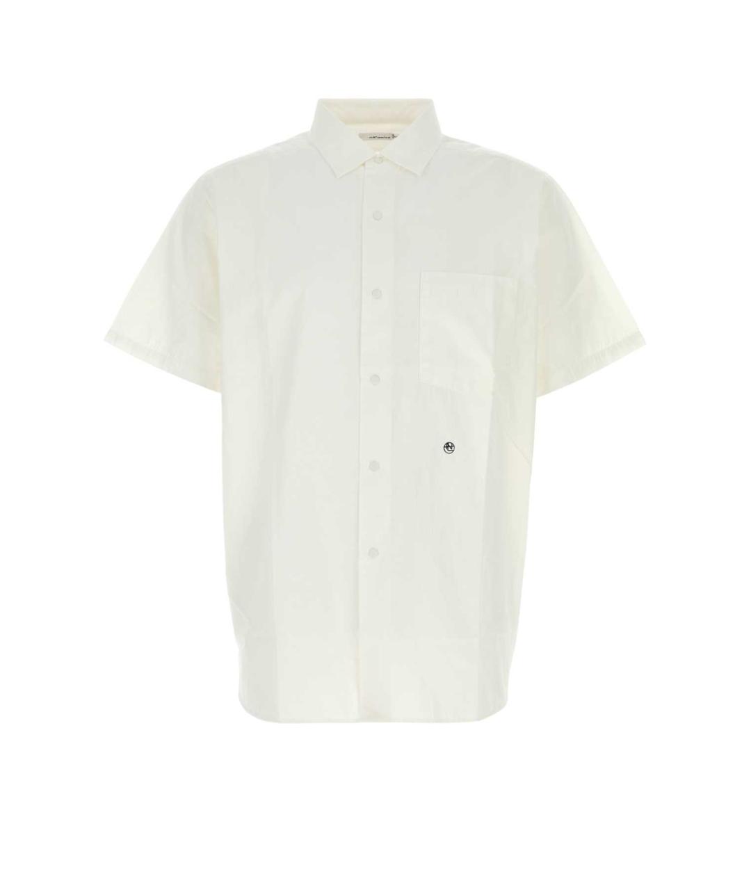 NANAMICA Белая хлопковая кэжуал рубашка, фото 1