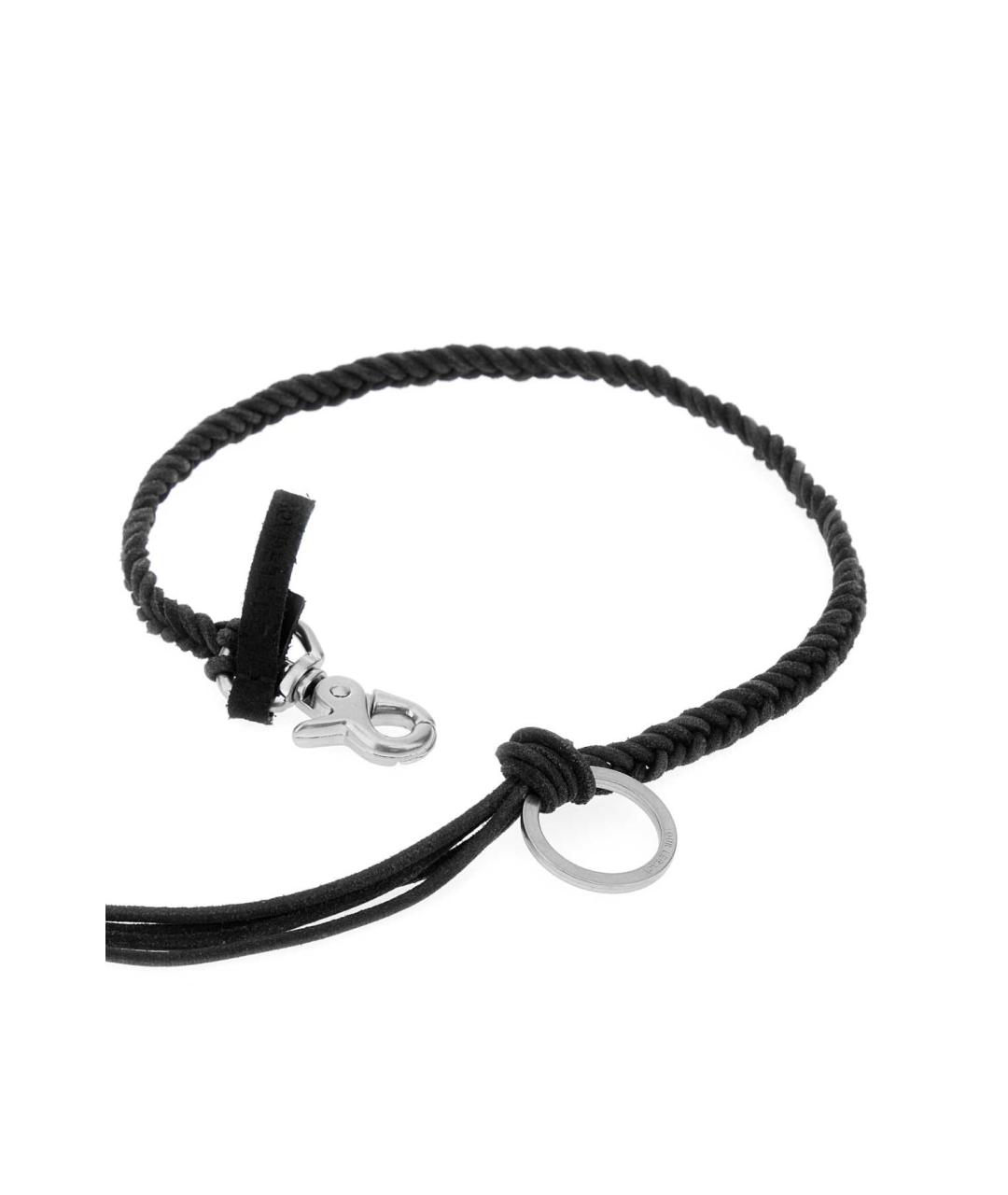 OUR LEGACY Черная кожаная цепочка/подвеска, фото 2