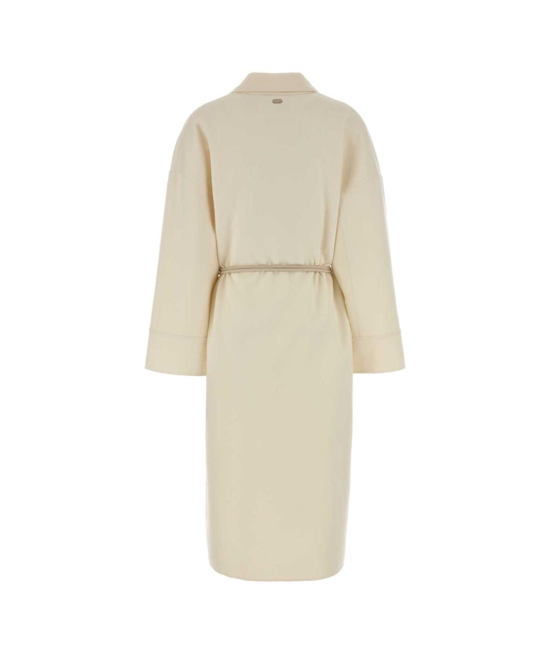 AGNONA Бежевое кашемировое пальто, фото 2