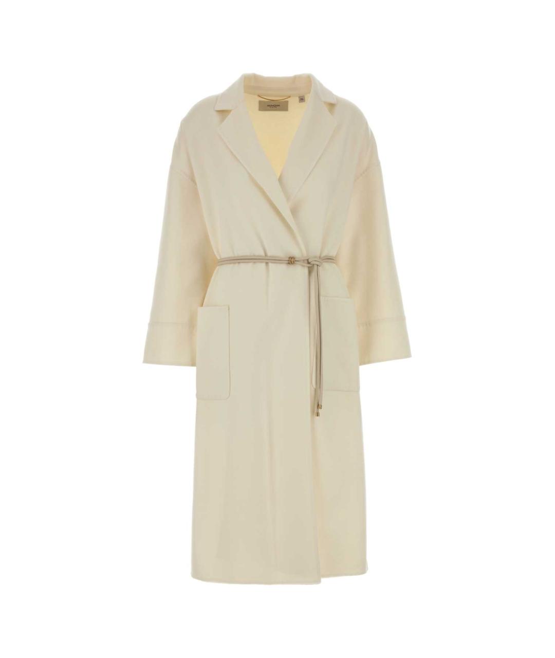 AGNONA Бежевое кашемировое пальто, фото 1