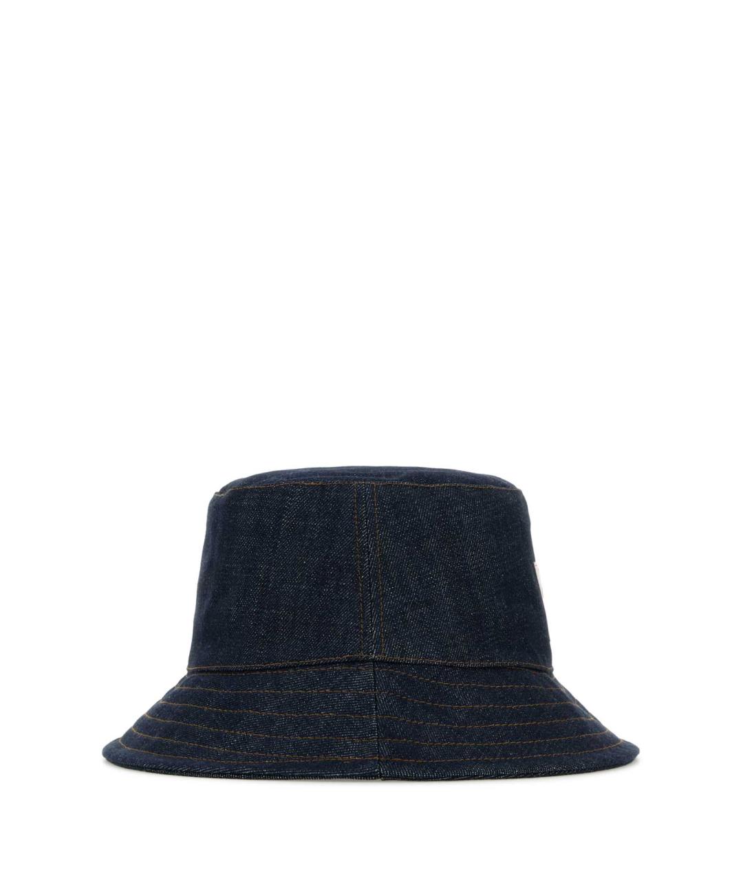 Ami Paris Синяя хлопковая панама, фото 2