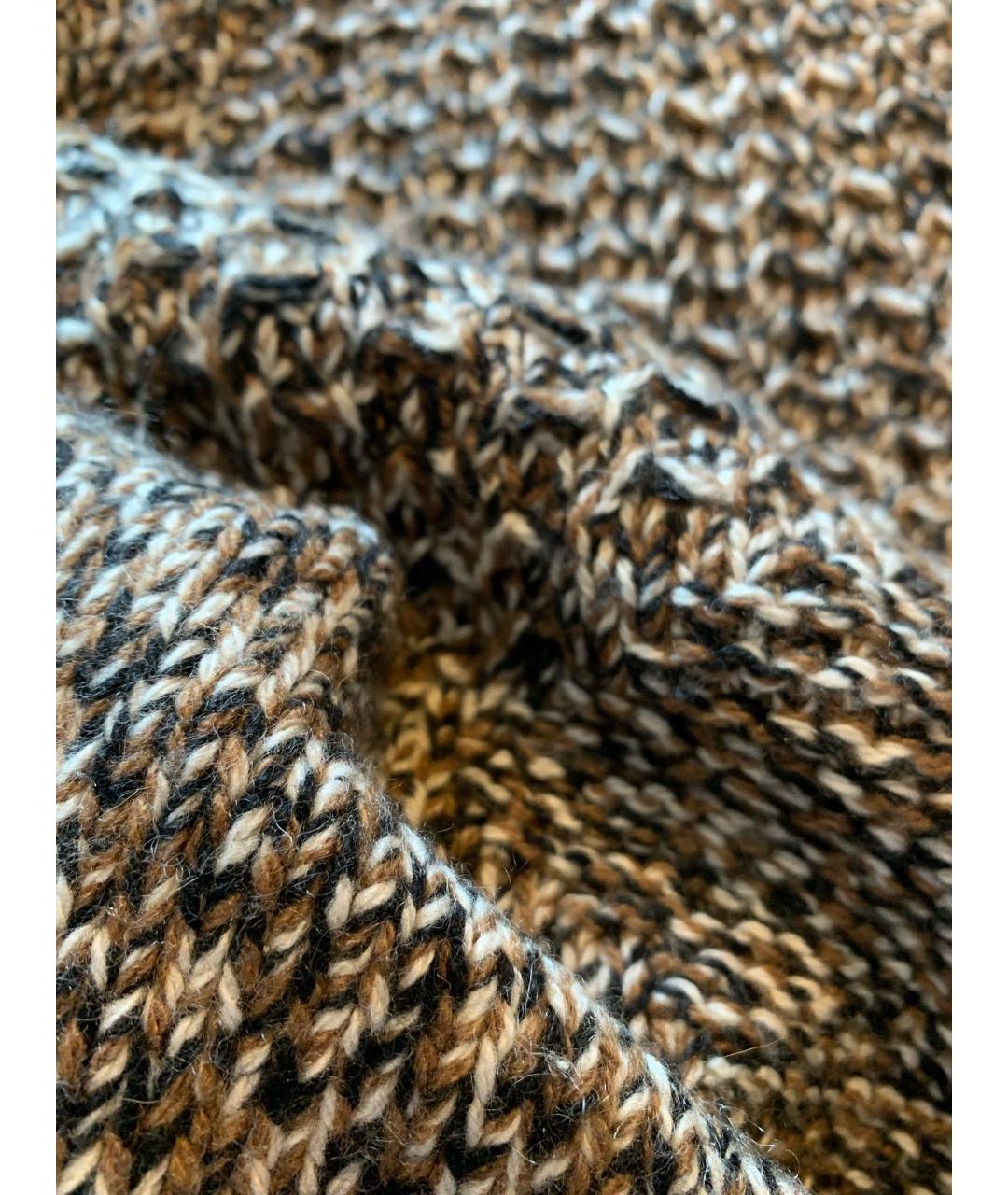 KITON Коричневый кашемировый джемпер / свитер, фото 6