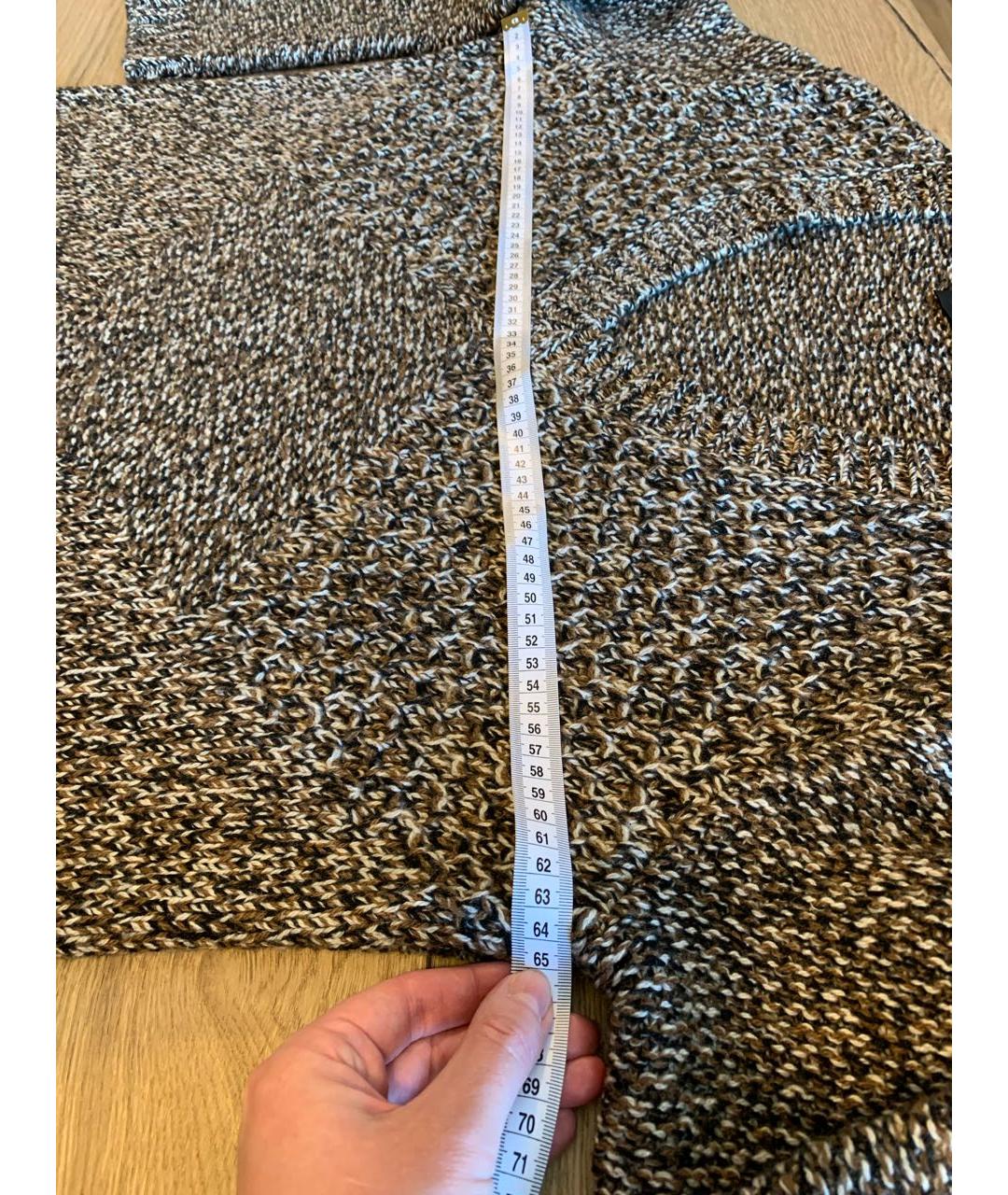KITON Коричневый кашемировый джемпер / свитер, фото 7