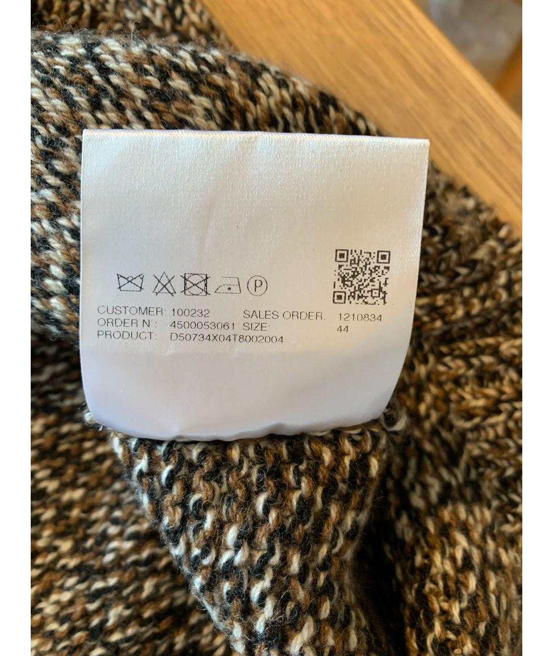 KITON Коричневый кашемировый джемпер / свитер, фото 5