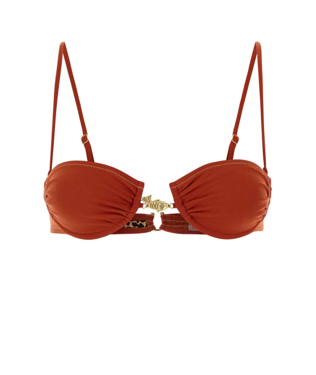 REINA OLGA Красный полиамидовый купальник, фото 1