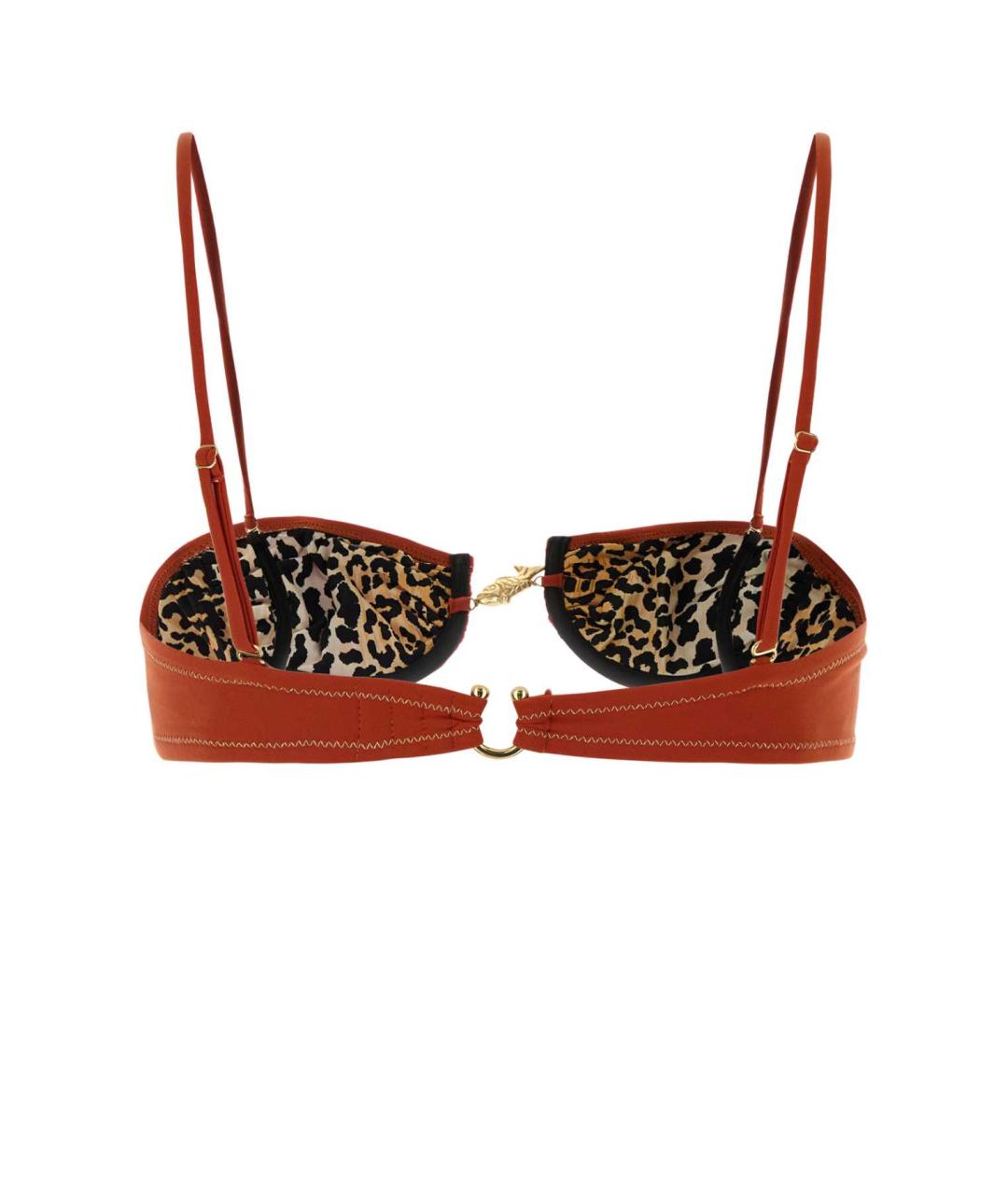 REINA OLGA Красный полиамидовый купальник, фото 2