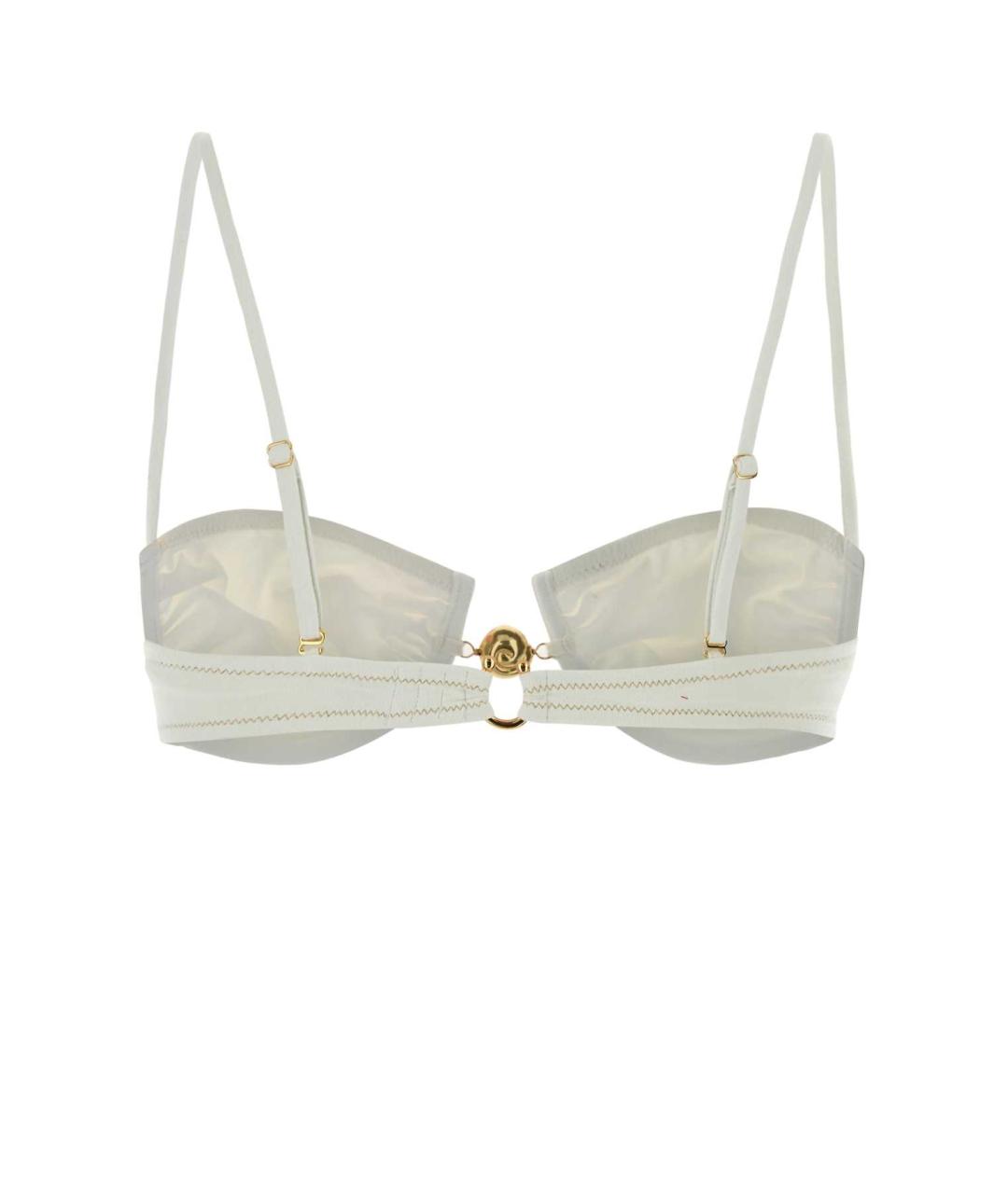 REINA OLGA Белый полиамидовый купальник, фото 2