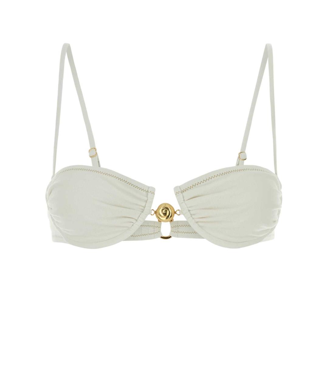 REINA OLGA Белый полиамидовый купальник, фото 1