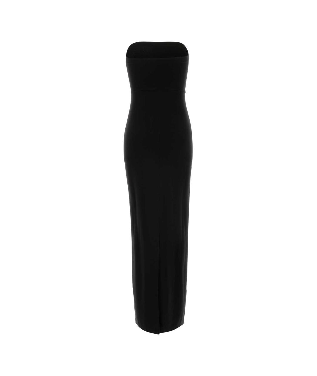 NORMA KAMALI Черное полиэстеровое платье, фото 2