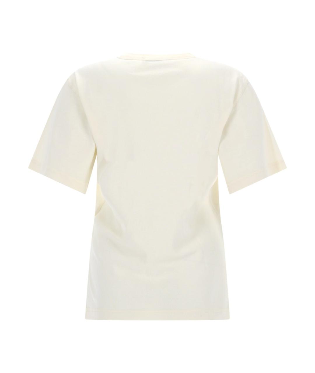 LEMAIRE Белая хлопковая футболка, фото 2