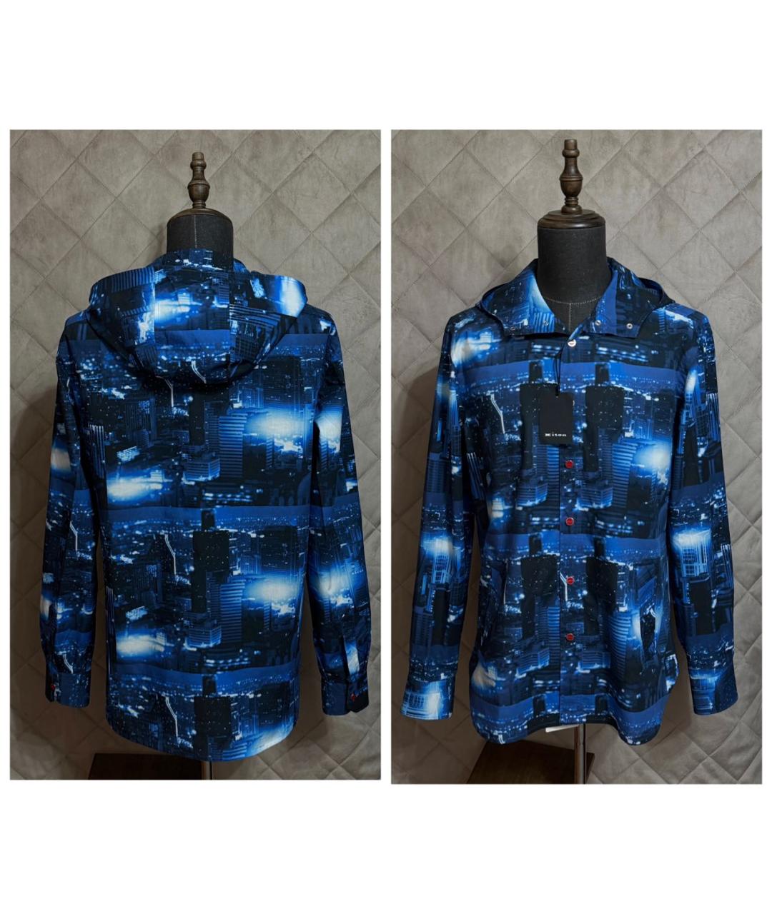 KITON Мульти хлопковая кэжуал рубашка, фото 3