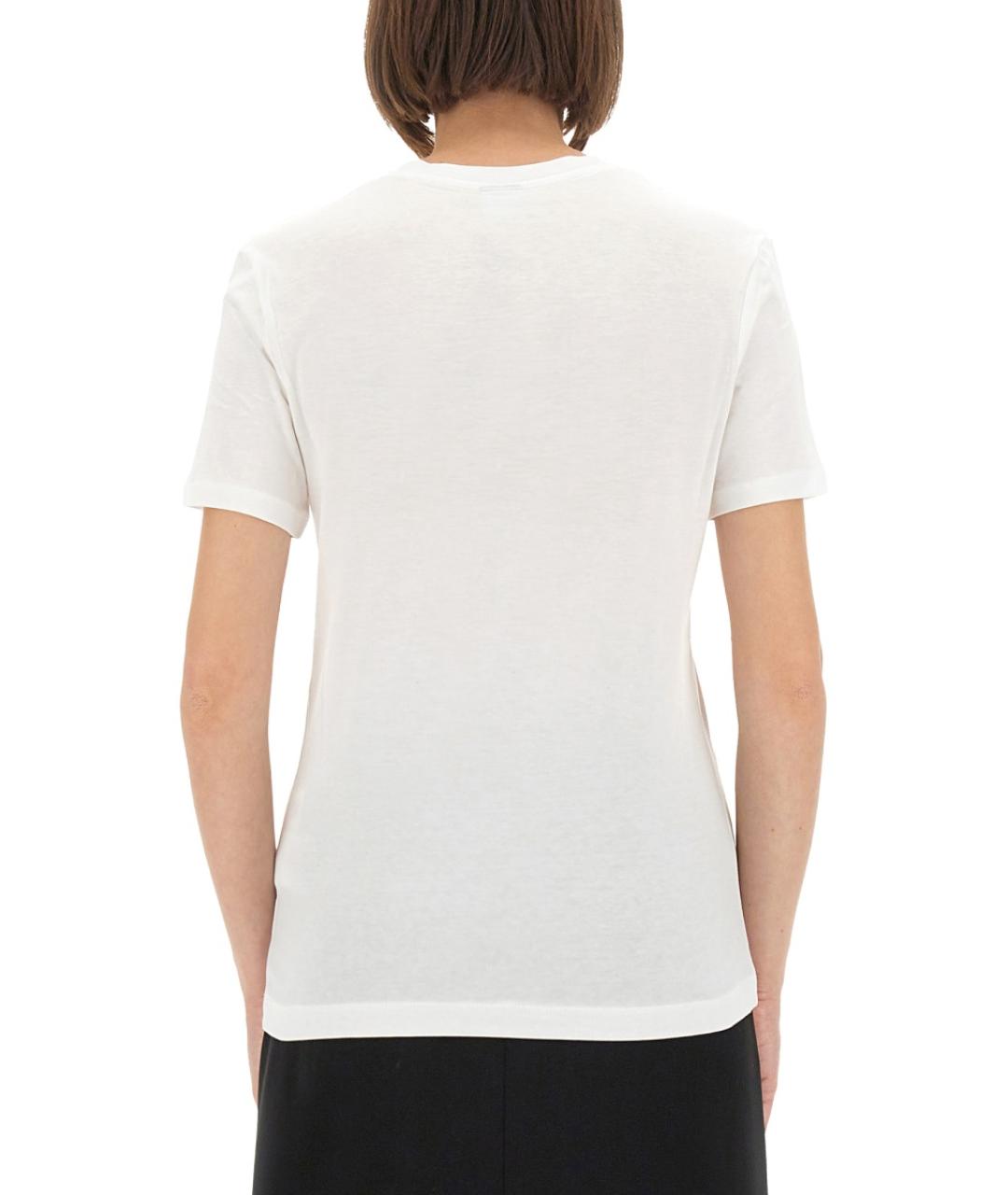 PS BY PAUL SMITH Белая хлопковая футболка, фото 3
