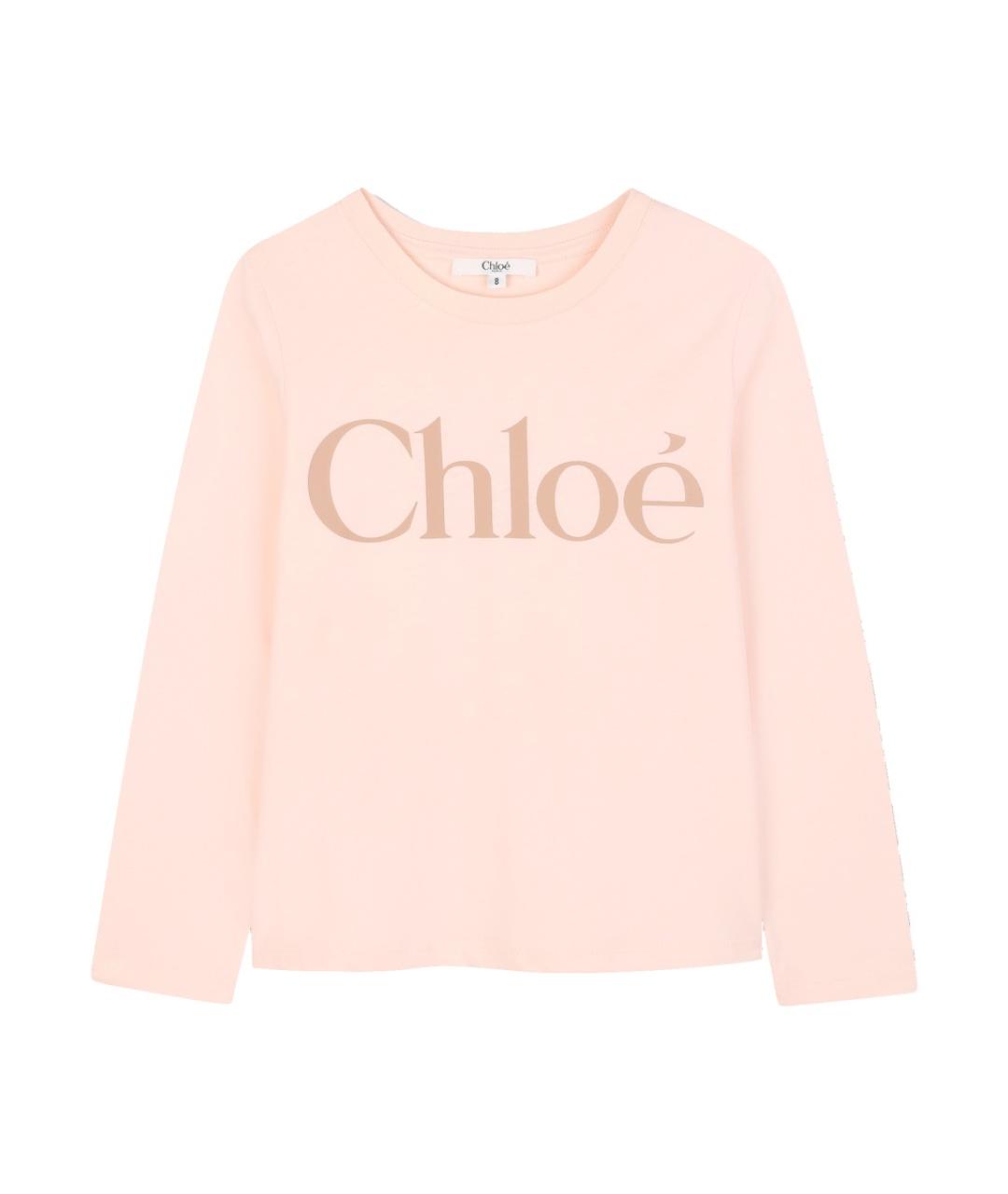 CHLOE Розовый хлопковый детская футболка / топ, фото 1