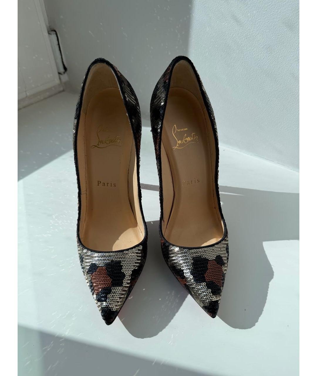 CHRISTIAN LOUBOUTIN Черные туфли, фото 3