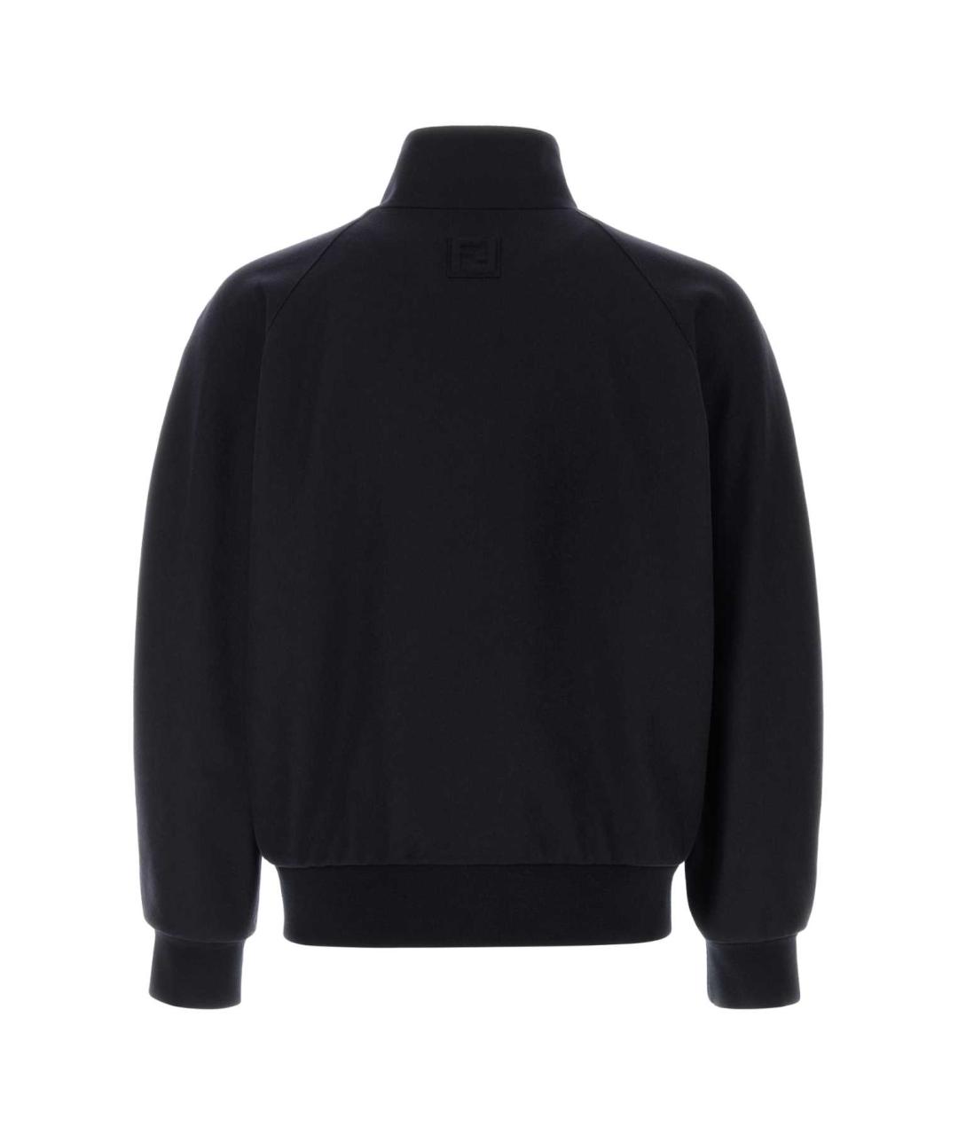 FENDI Синяя кашемировая куртка, фото 2