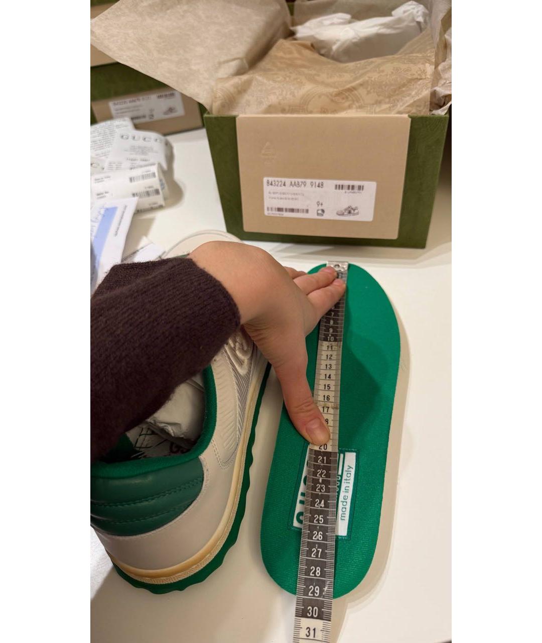 GUCCI Низкие кроссовки / кеды, фото 3